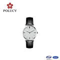 Stainless Steel Leather Simple Design Watches